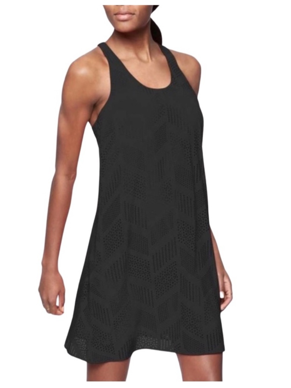 Athleta Brookfield Laser Cut Dress